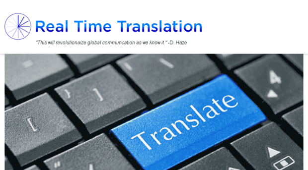 realtimetranslation.net