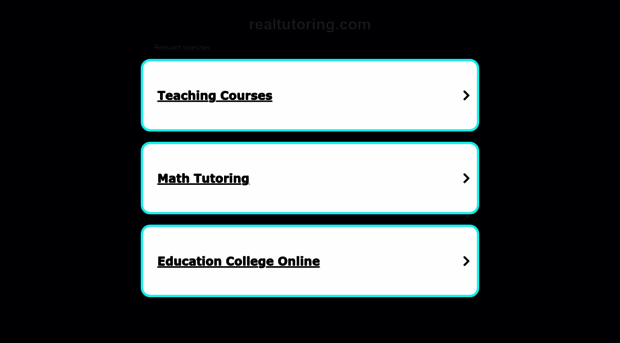 realtutoring.com