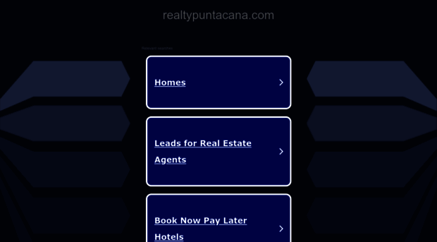 realtypuntacana.com