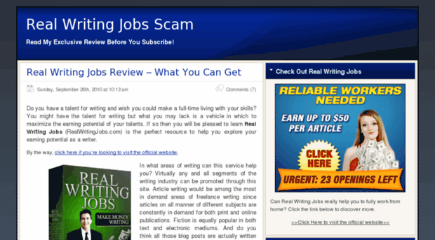 realwritingjobsscam.net