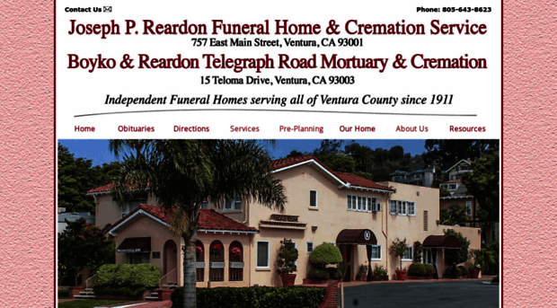 reardonfuneral.com - Joseph P. Reardon Funeral Home... - Reardon Funeral