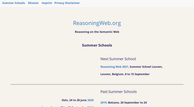 reasoningweb.org