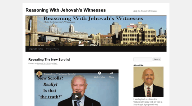 reasoningwithjehovahswitnesses.com