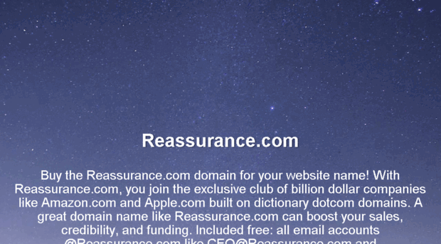 reassurance.com
