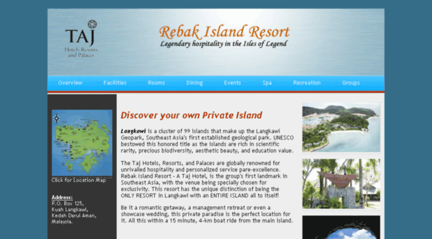 rebakislandresort.com