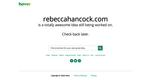rebeccahancock.com