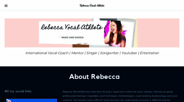 rebeccavocalathlete.com