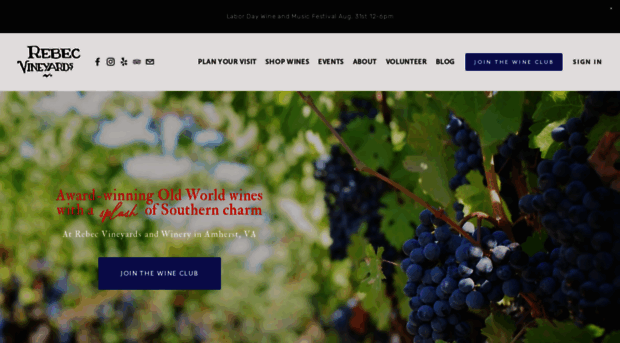 rebecwinery.com