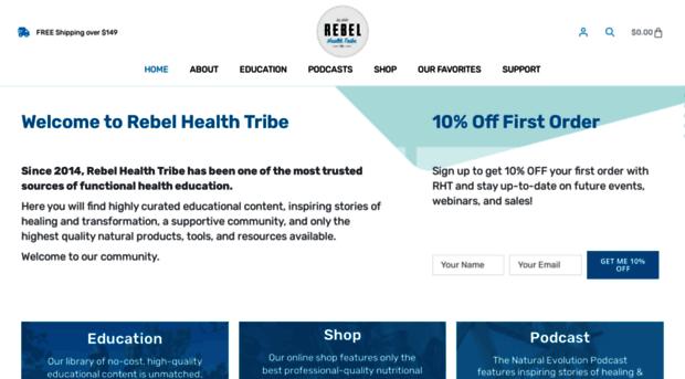 rebelhealthtribe.com