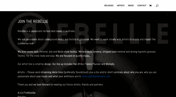 rebelliemusic.com