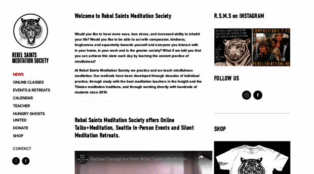 rebelsaintsmeditationsociety.com