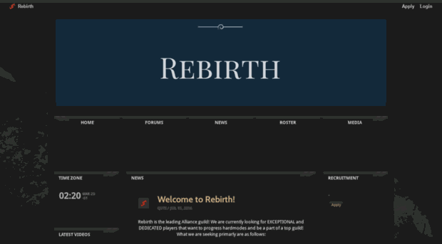 rebirthlordaeron.shivtr.com