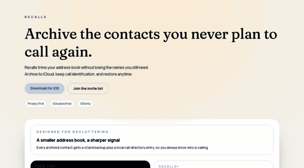 recallsapp.com