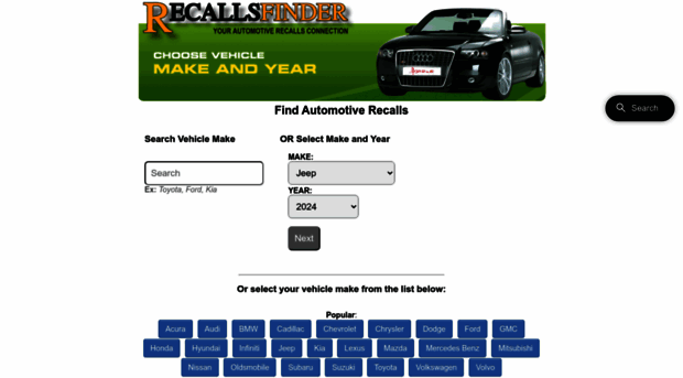 recallsfinder.com