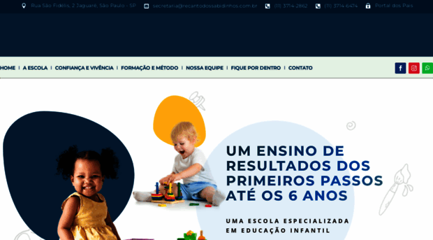 recantodossabidinhos.com.br
