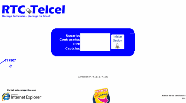 recarga-telcel.net