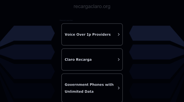 recargaclaro.org