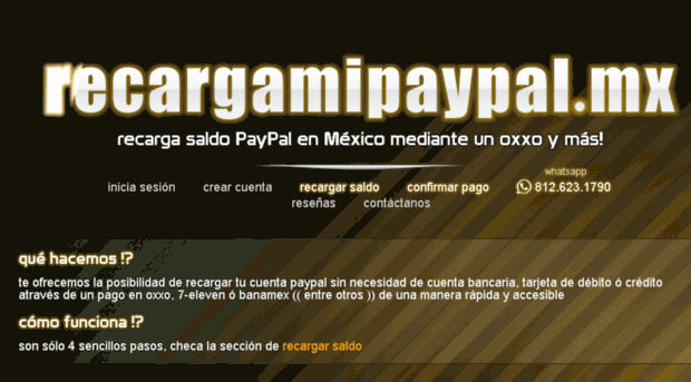 recargamipaypal.mx