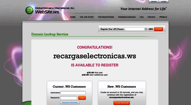 recargaselectronicas.ws