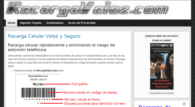 recargaveloz.com