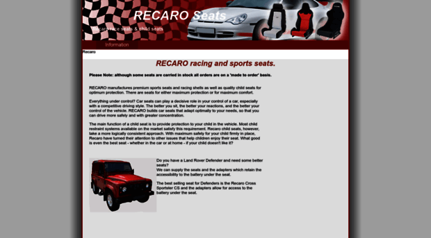 recaro-seats.co.uk