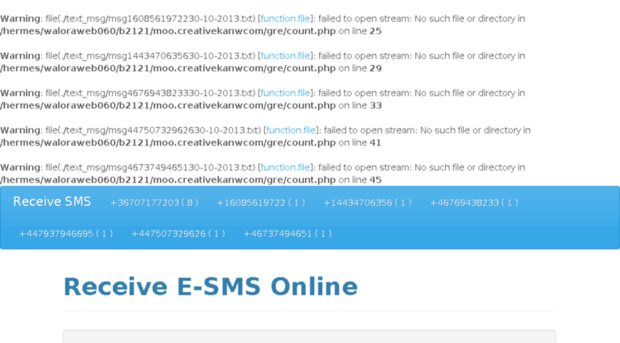 receive.e-sms.pk