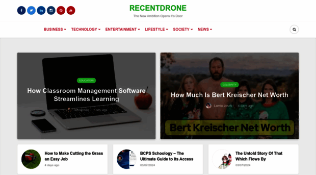 recentdrone.com