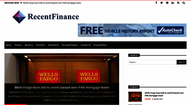 recentfinance.com