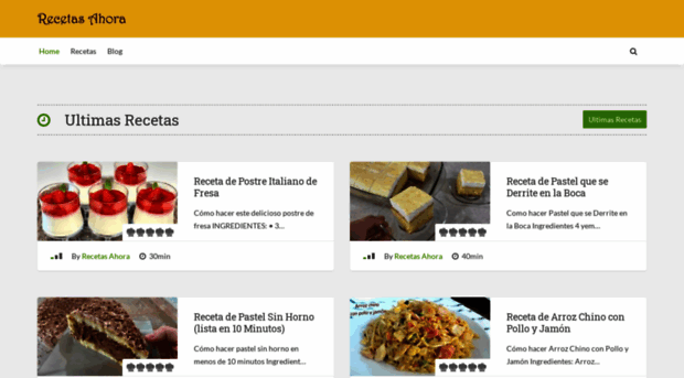 recetasahora.com