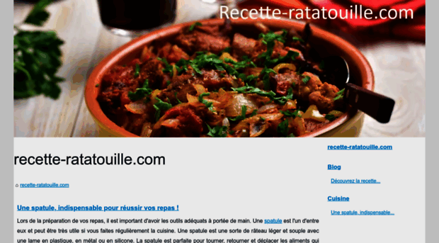 recette-ratatouille.com