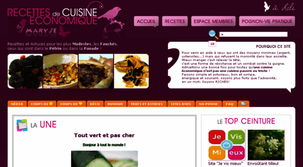 recettes-cuisine-economique.com