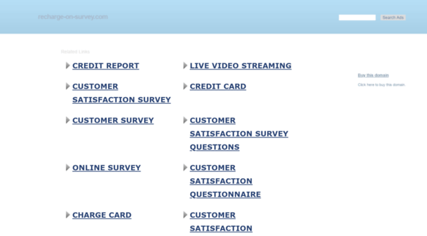 recharge-on-survey.com