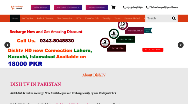 rechargedishtv.com.pk