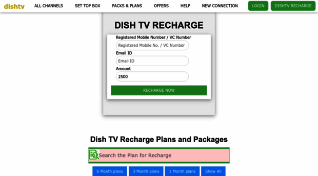 rechargedishtv.in