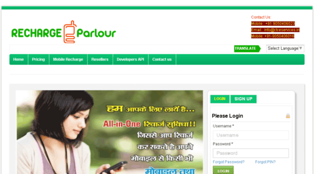 rechargeparlour.in