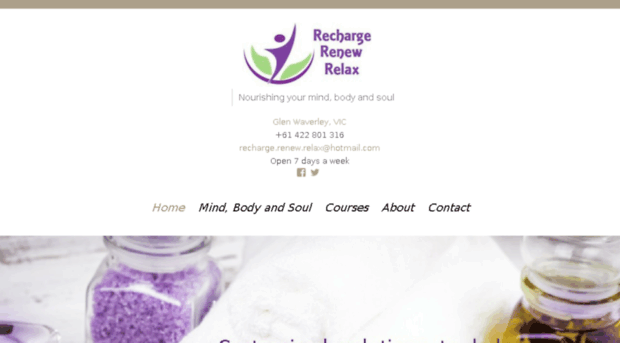 rechargerenewrelax.com.au