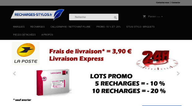 recharges-stylos.fr