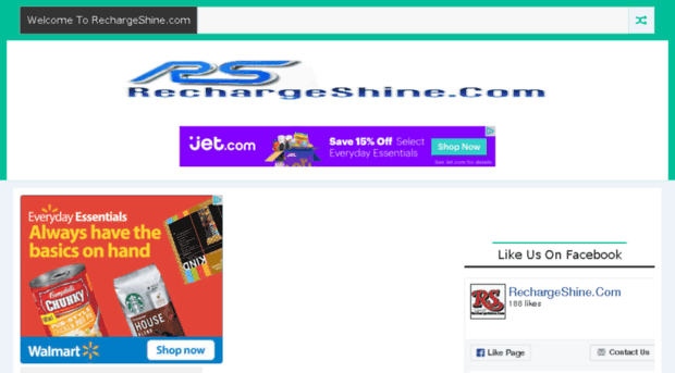 rechargeshine.com