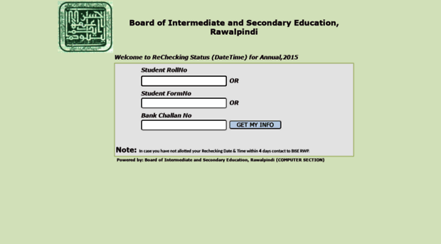 rechecking.biserawalpindi.edu.pk