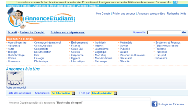 recherche-d-emploi.annonceetudiant.com
