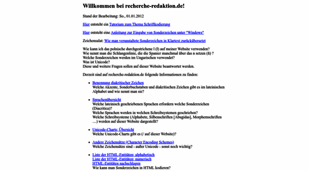 recherche-redaktion.de