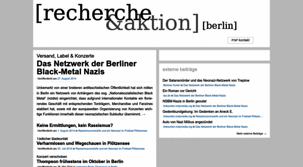 recherche-und-aktion.net