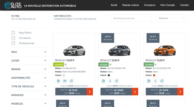 recherche.elite-auto.fr