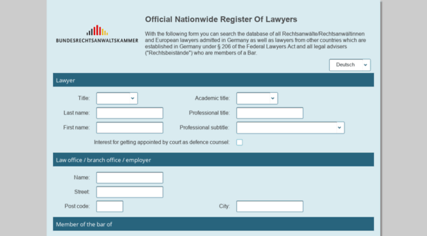 rechtsanwaltsregister.org