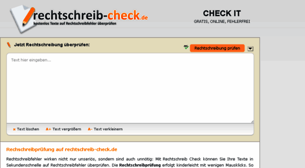 rechtschreib-check.de