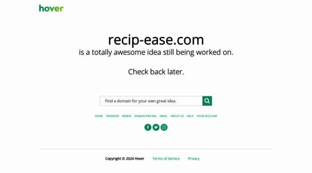 recip-ease.com
