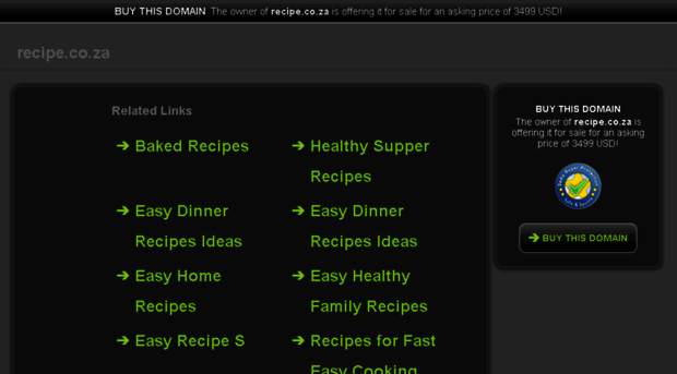 recipe.co.za