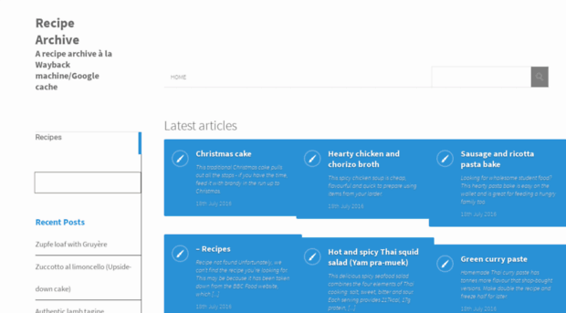 recipearchive.co.uk