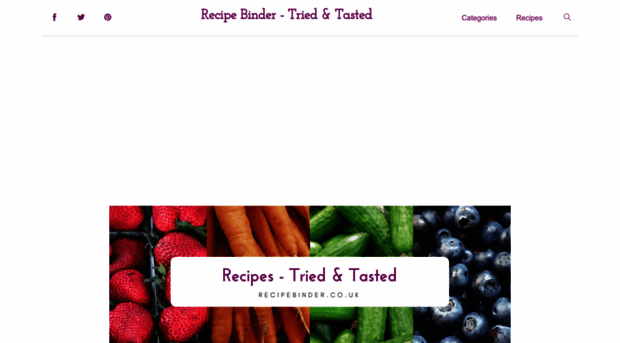 recipebinder.co.uk