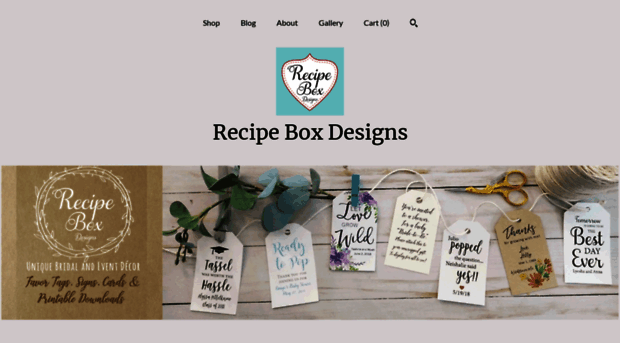 recipeboxdesigns.com